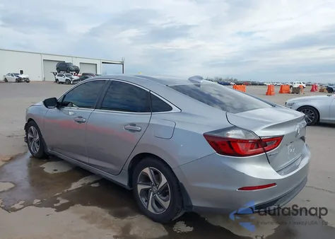 2019 Honda Insight Ex из США, поврежденный, VIN 19XZE4F58KE009493